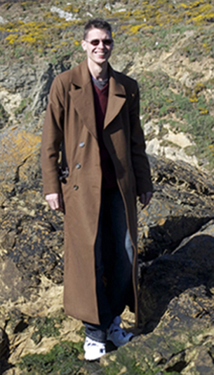 WedgeDoc (Antony McGarry-Thickitt) on Church Bay Beach, Anglesey